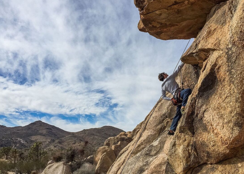#10. Joshua Tree: Climb desert sandstone